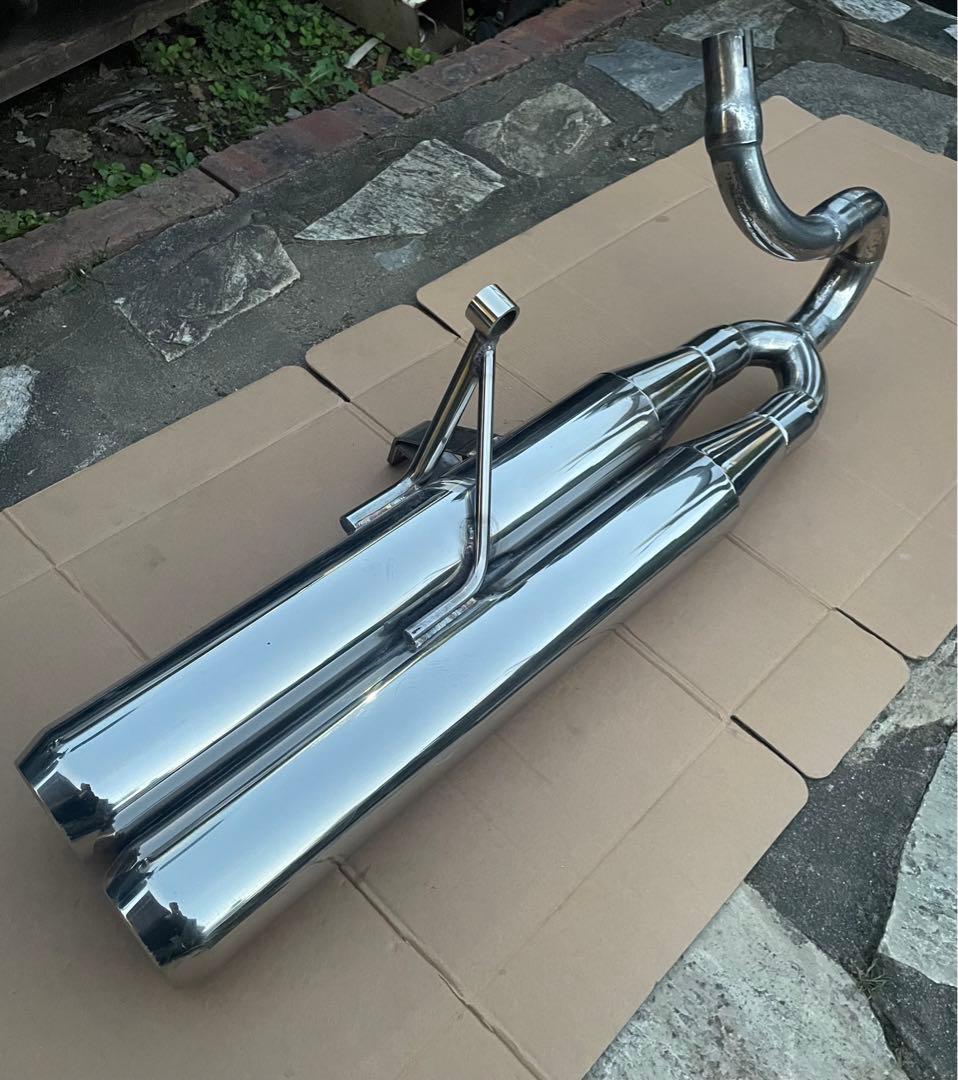 フュージョン ホットラップ アメリカンクラシックマフラー ダブル