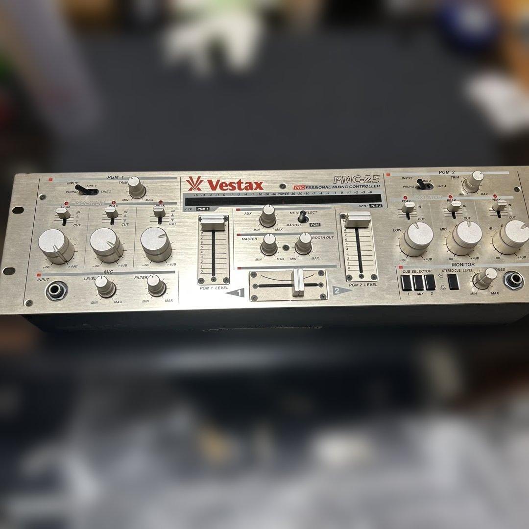 Vestax PMC-25 DJミキサー Vestax › PMC-25 › Mixer - Gearbase | DJResource