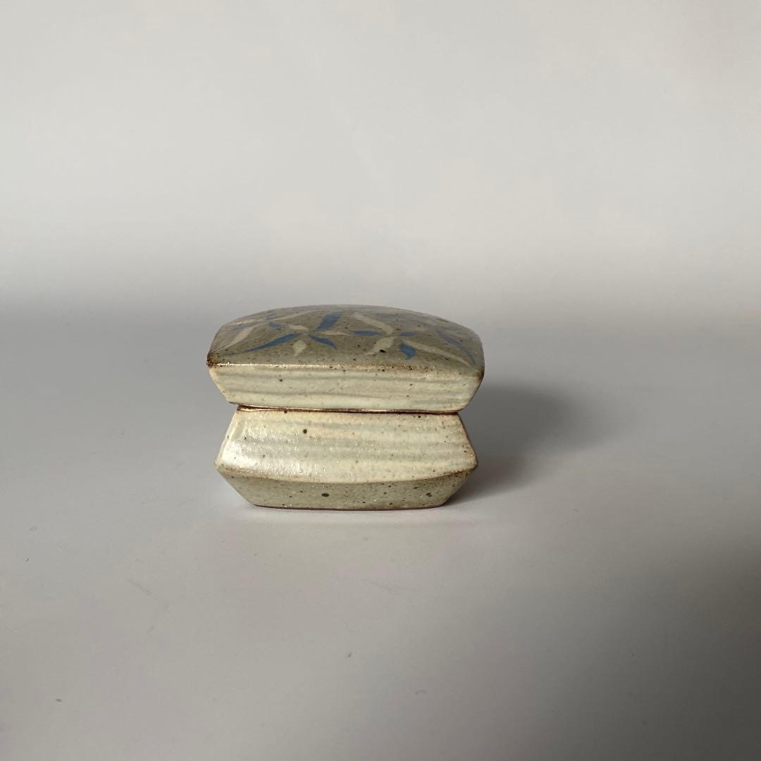 益子焼 島岡桂 縄文象嵌 角型 蓋物/香合（蓋付き小箱） 1対 - メルカリ