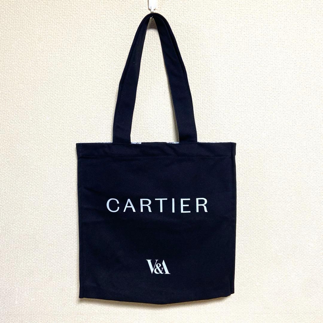 ロンドンV&A 美術館 カルティエ展 Cartier限定トートバッグ ブローチ柄