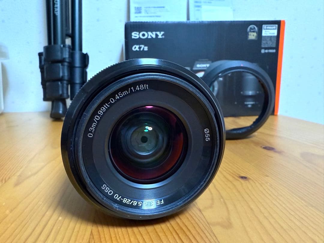 SONY α7Ⅲ 必要なモノのみ選択可 本体、レンズ等 - メルカリ