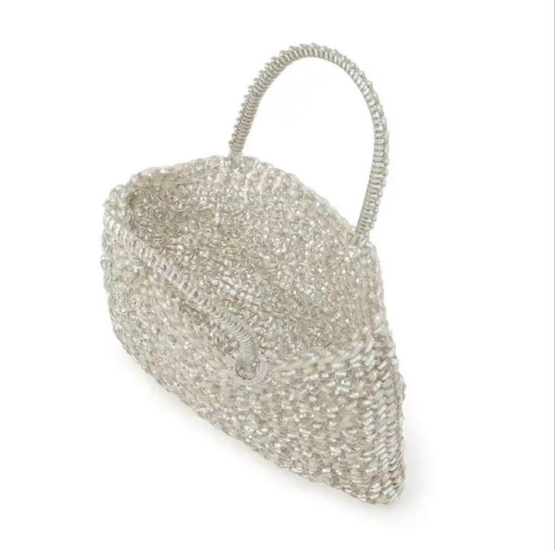 ANTEPRIMA アンテプリマ ミニアトゥーラ グレイッシュホワイトシルバー