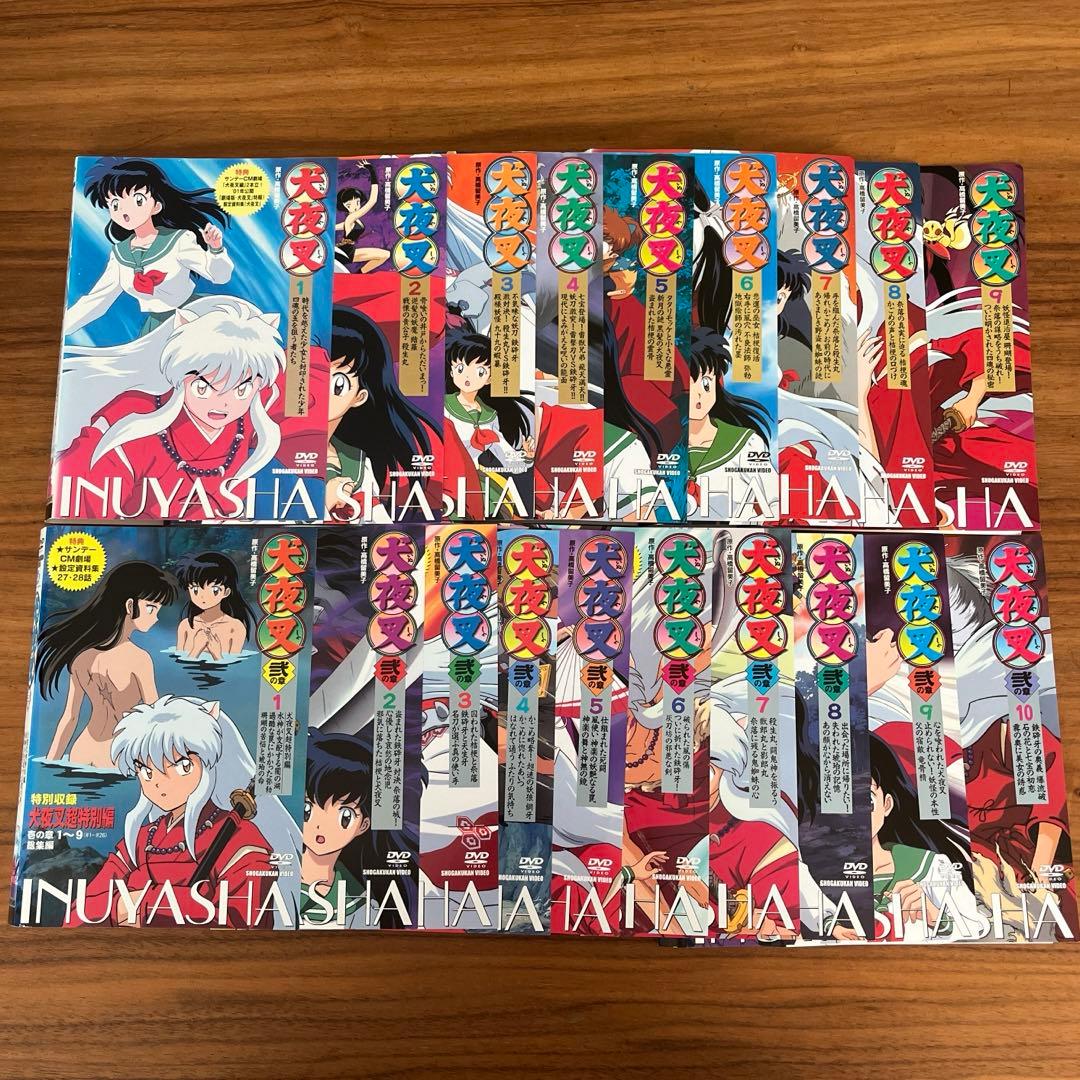 犬夜叉 1〜7＋完結編＋映画 DVD 69枚 全巻セット - メルカリ