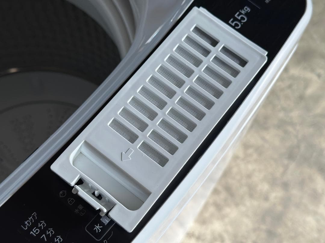 ■Haier/ハイアール■全自動洗濯機 5.5kg JW-U55B 2024年製