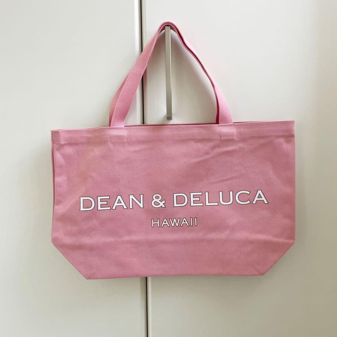 ディーンアンドデルーカ ハワイ限定 ピンク バッグ 大小2点セット 新品