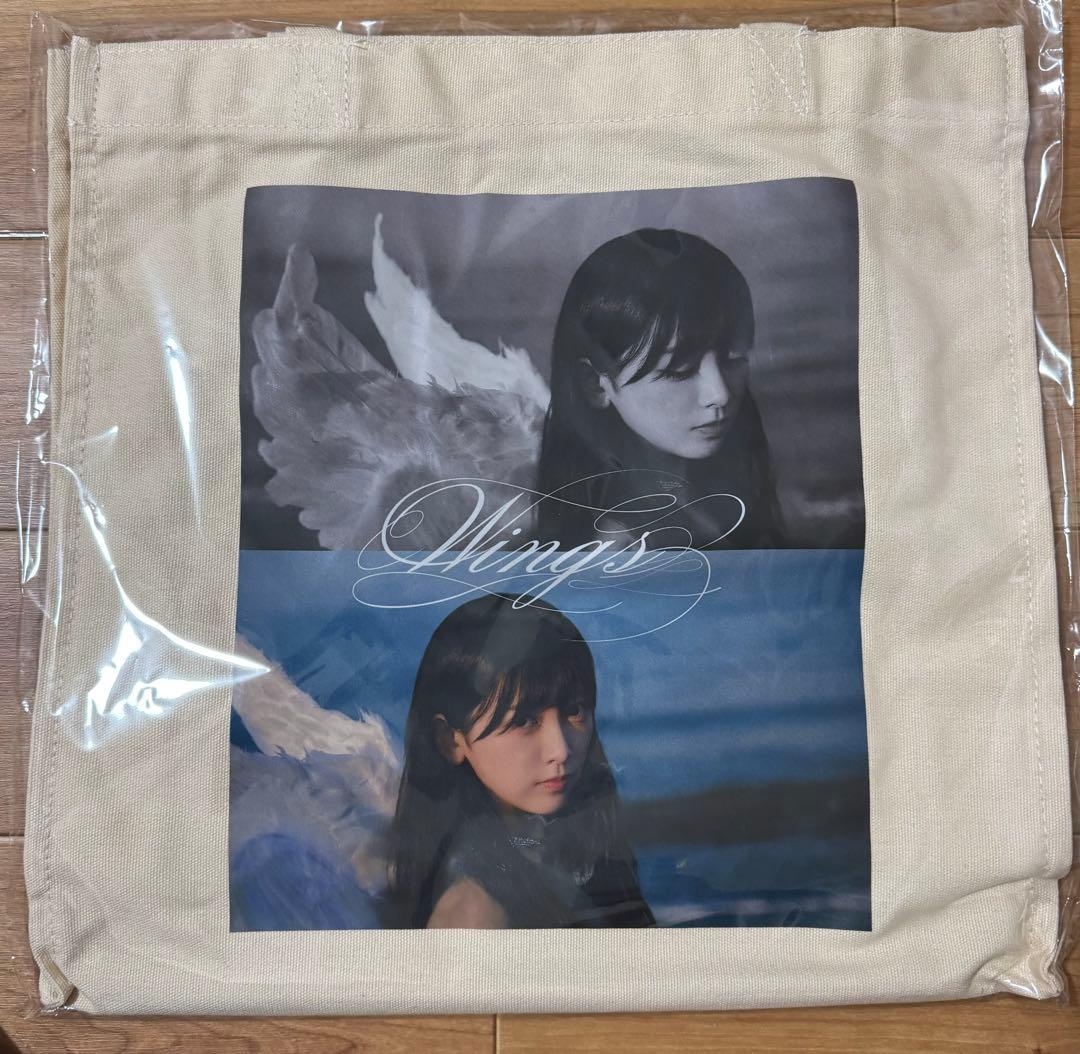 乃木坂46 池田瑛紗 トートバッグ ベージュ 個展 Wings あひるの夢