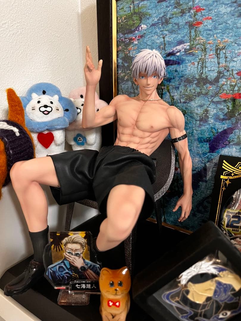 呪術廻戦 五条悟 SGSスタジオ GK限定版 レジンスタチューフィギュア