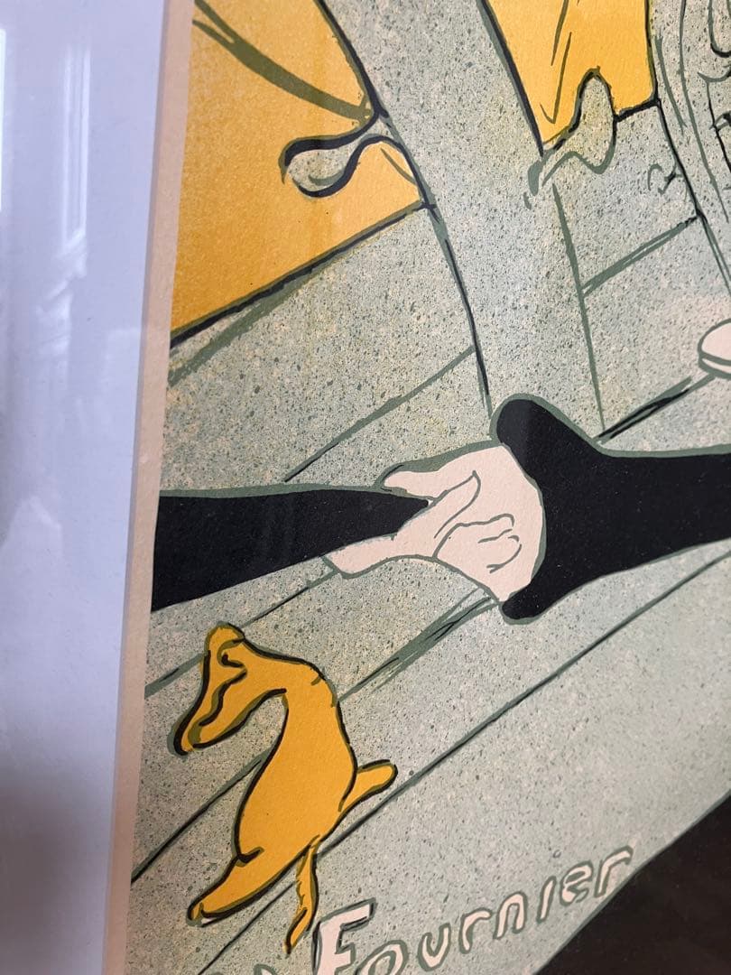 ロートレック アートポスター Divan Japonais リトグラフ作品