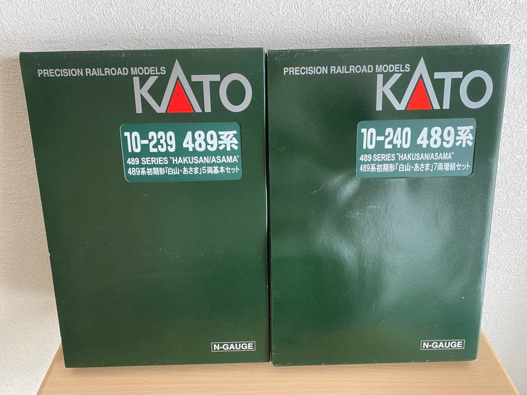 【フル編成】KATO 489系 初期形「白山・あさま」12両セット（基本＋増結） 489系 白山色 基本＆増結セット | KATO(カトー) 10-1202 10-1203 鉄道