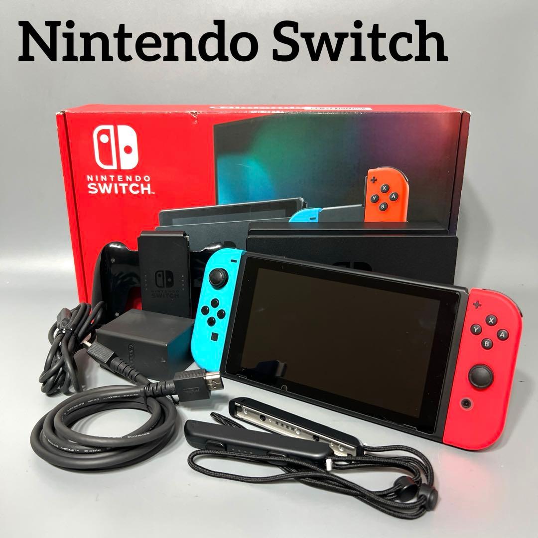 動作確認済み　Nintendo Switch 初期　ブラック　ネオンブルーレッド nintendo switch [ネオンブルー/ネオンレッド]」の人気商品一覧 | 安い
