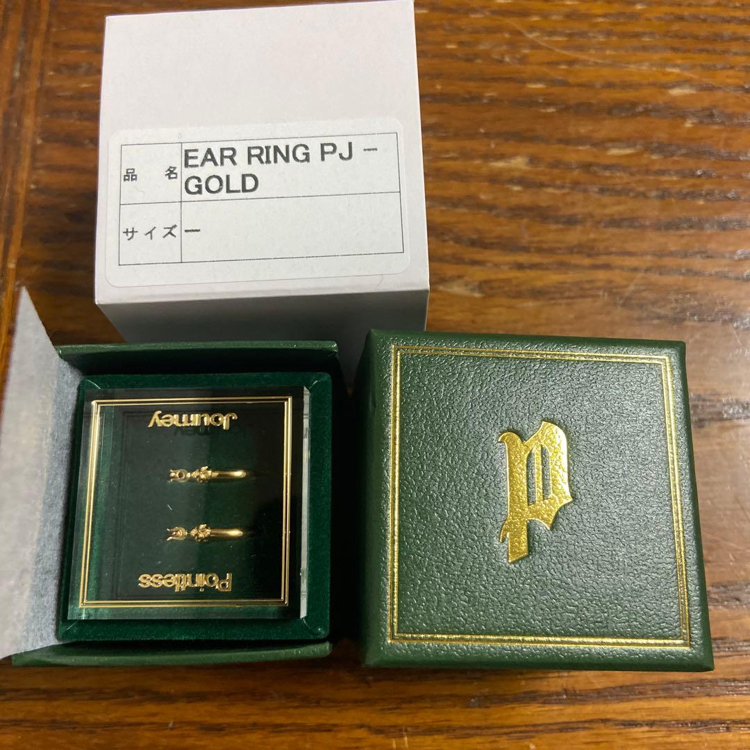 pointlessjourney EAR RING PJ - GOLD - メルカリ