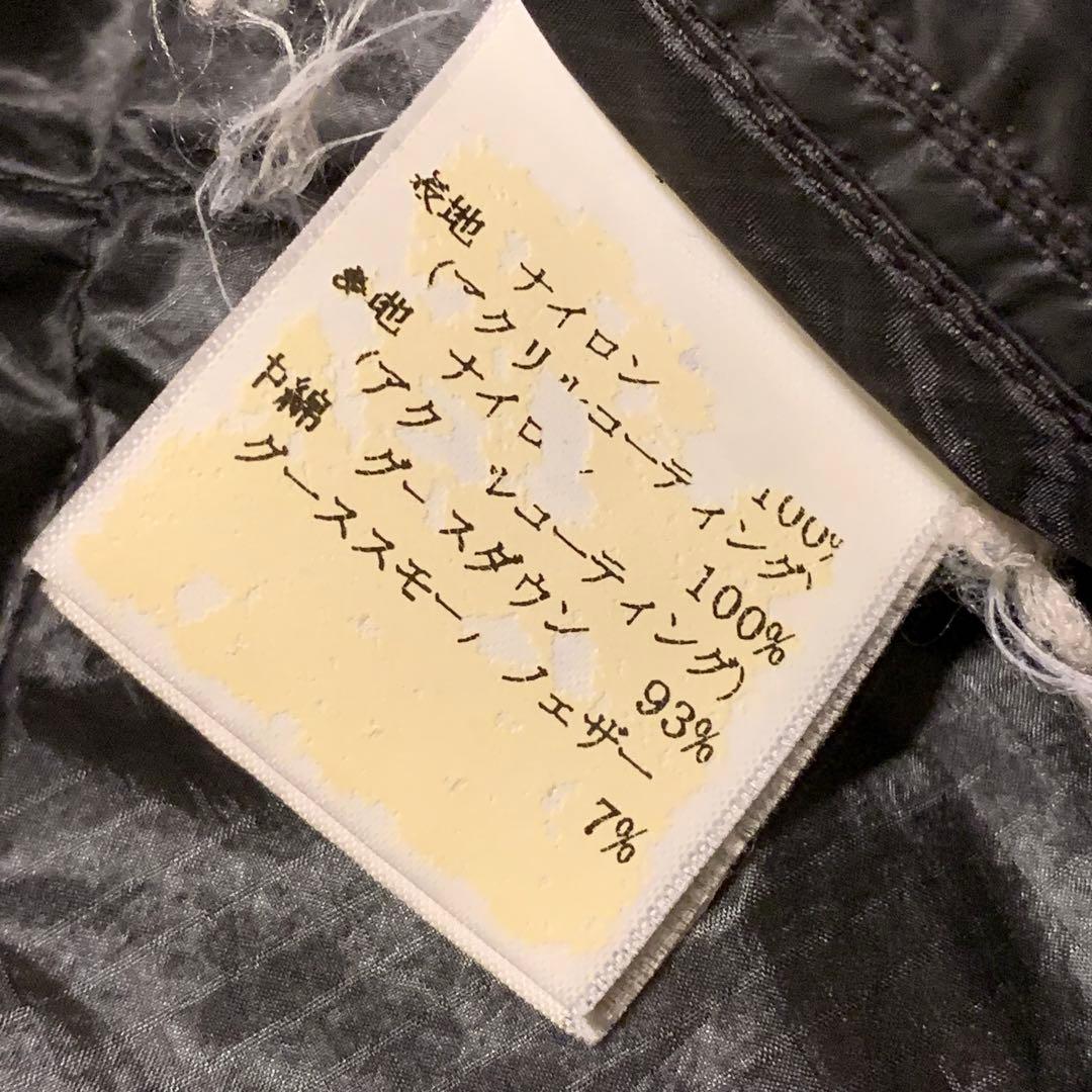 90s MOONSTONE ダイヤキルティング ブラックダウンジャケット S - メルカリ