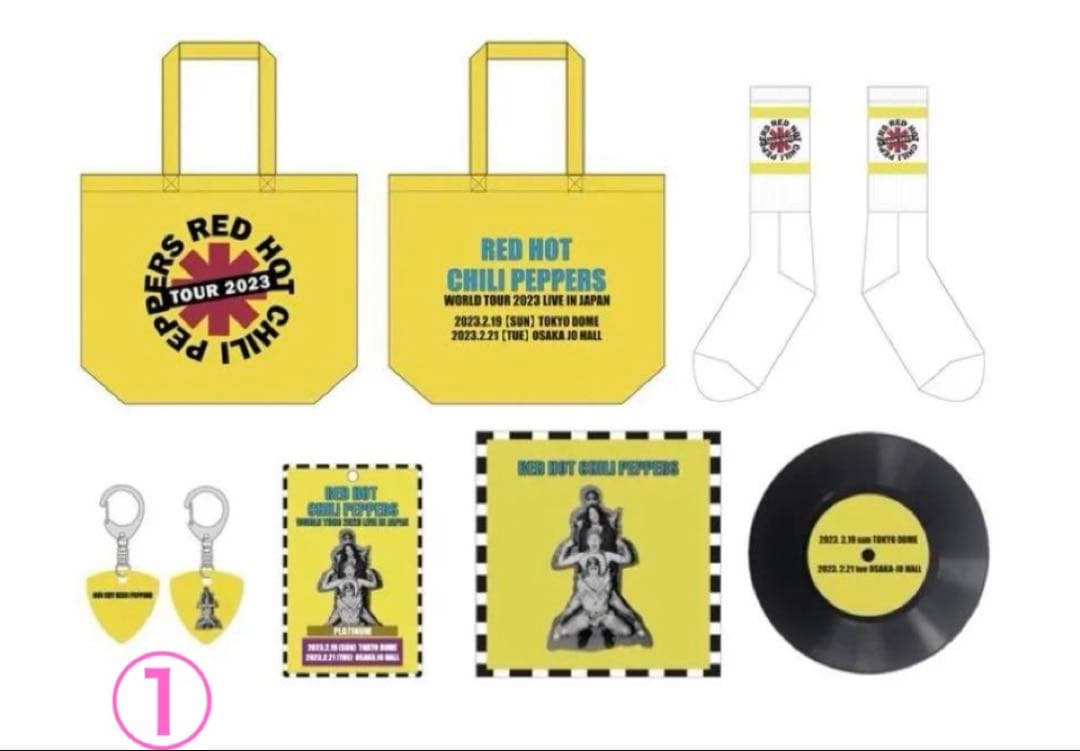 HYDEIST81°様専用 レッチリ2023&2024来日VIPグッズ他 - メルカリ