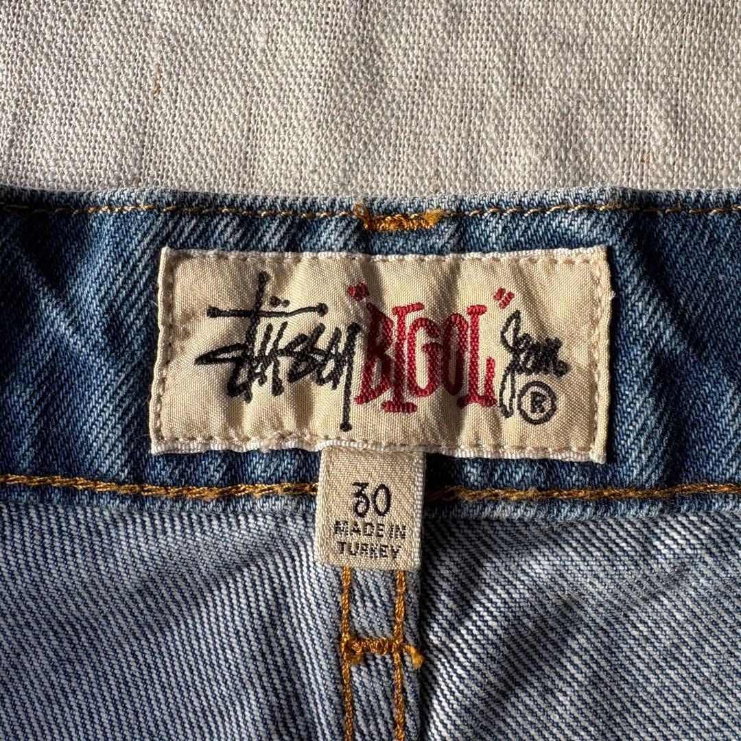 オモシーチャンネル ブナ着用 Stussy BIG OL デニムジーンズ 30 - メルカリ