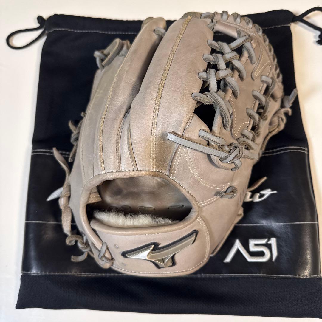 最終値下げします。ミズノプロ　A51 内野手用　軟式グローブ Amazon | 即日出荷 BSS限定 ミズノプロ 野球用 軟式用 グラブ外野用