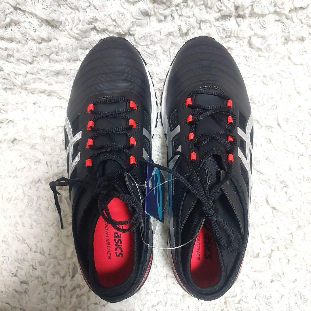 asics アシックス スノーターサー ランニングシューズ27.5 - メルカリ