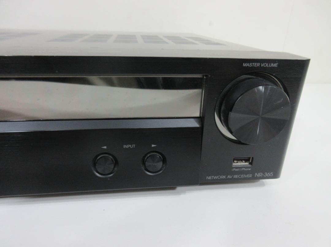 1108X ONKYO AVレシーバー NR-365 スピーカー付き 痛み有 - メルカリ