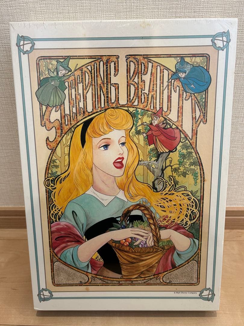 ディズニー 眠れる森の美女 オーロラ姫 ジグソーパズル 1000ピース レトロ 希少】廃盤 ディズニー ジグソーパズル 眠れる森の美女 額縁付