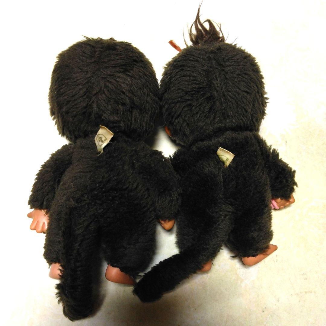 稀少】初代双子のモンチッチ 1974年初期 セキグチ ブルーアイ 昭和