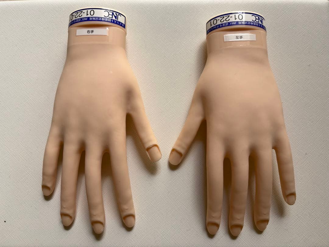 jnec認定モデルハンド　指折れなし お値下げ中！】認定モデルハンド （骨折なし） 認定モデルハンド(骨折