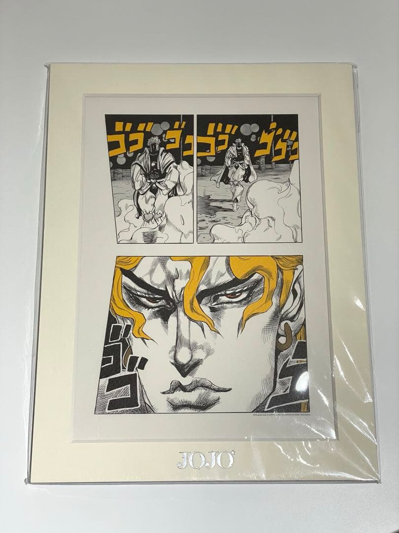 ジョジョの奇妙な冒険 JOJO 荒木飛呂彦原画展 DIO フレームアート