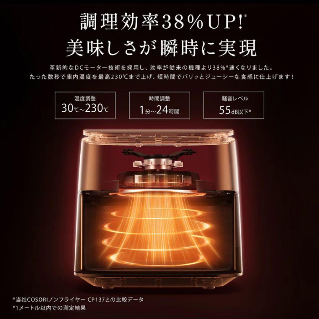 COSORI TurboBlaze 6.0L ノンフライヤーコンボ