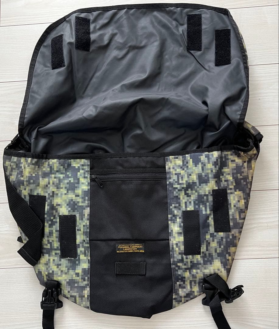 nitraid モザイクリアルウィードメッセンジャーバッグ - メルカリ