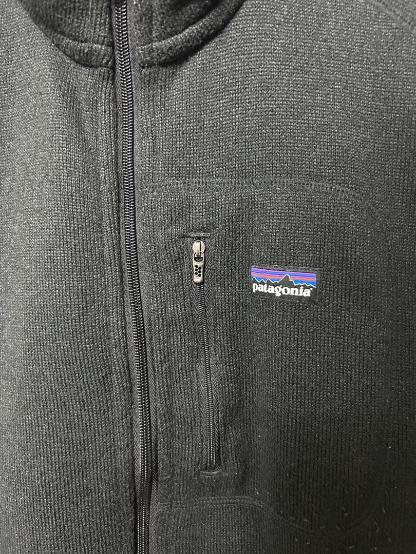 t*o様 patagonia初期型 ブラックベターセーターベストM - メルカリ