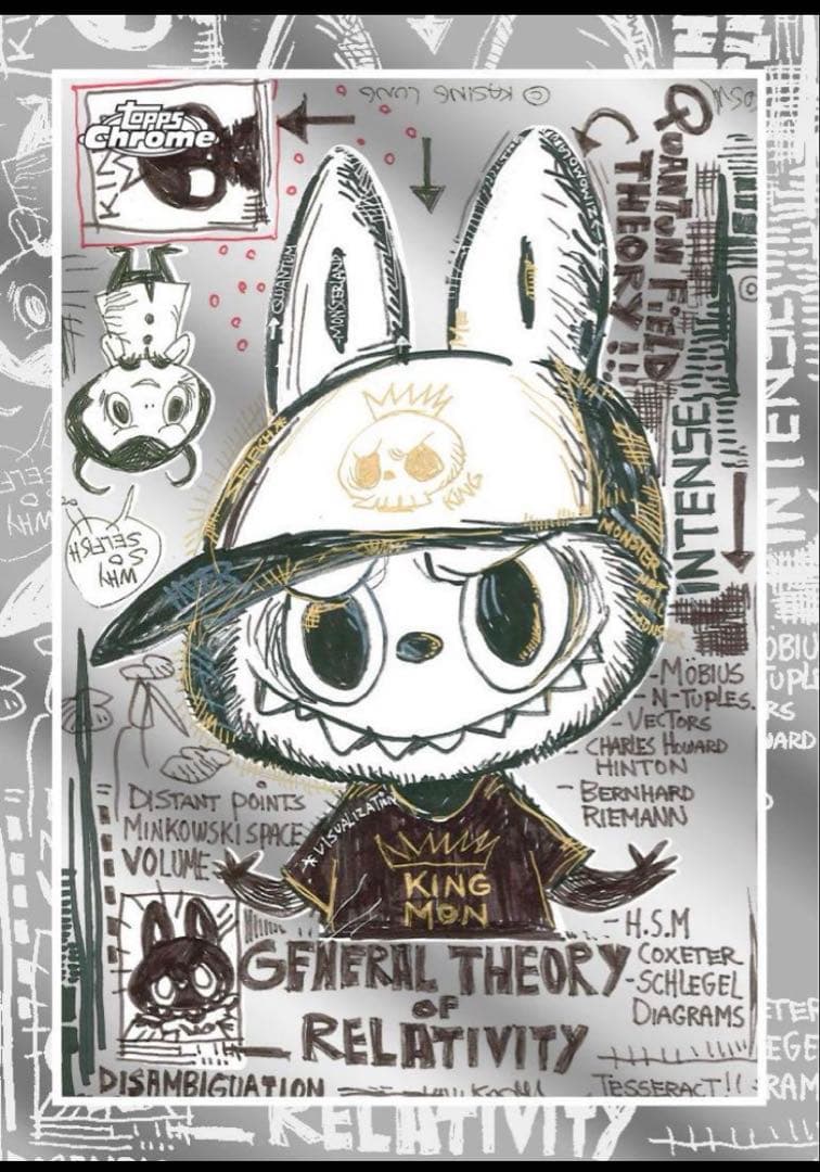 Topps Chrome 10周年記念ボックス ラブブ カード - メルカリ