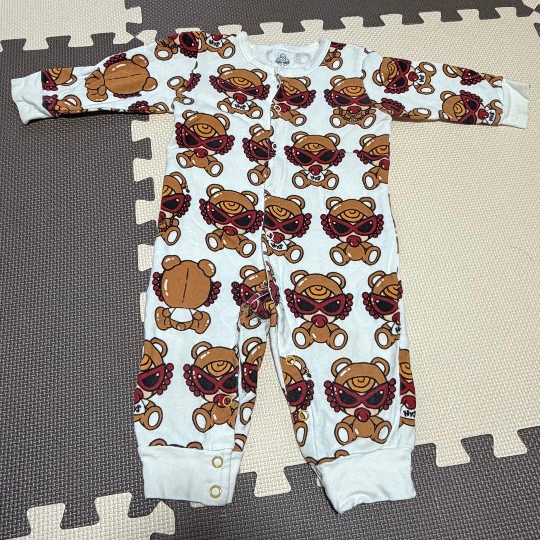 ヒステリックミニ テディ ロンパース 70 80 - メルカリ