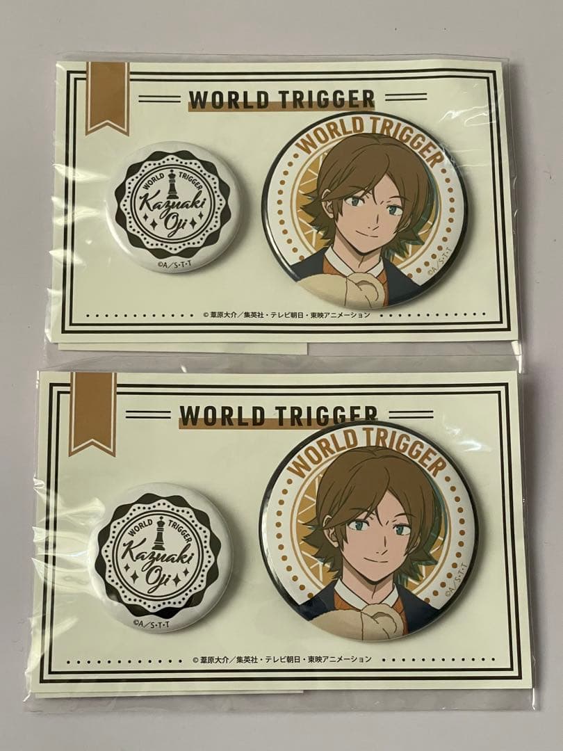 ワールドトリガー 王子一彰 缶バッジセット くじメイト - メルカリ