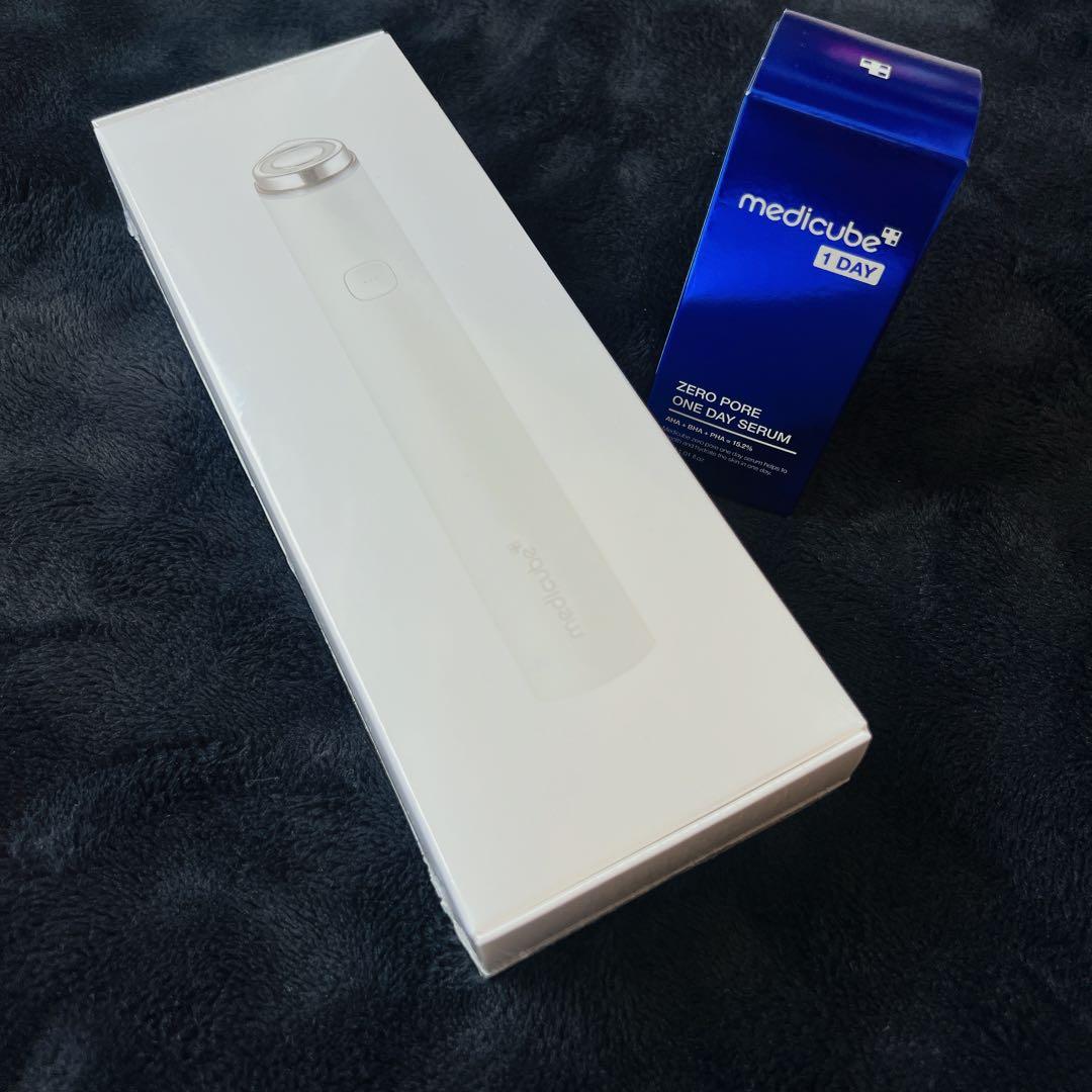 medicube ブースタープロミニ＋ゼロ毛穴ワンデーセラム 試してみた】ゼロ毛穴1DAYセラム MEDICUBEの効果・肌質別の口コミ