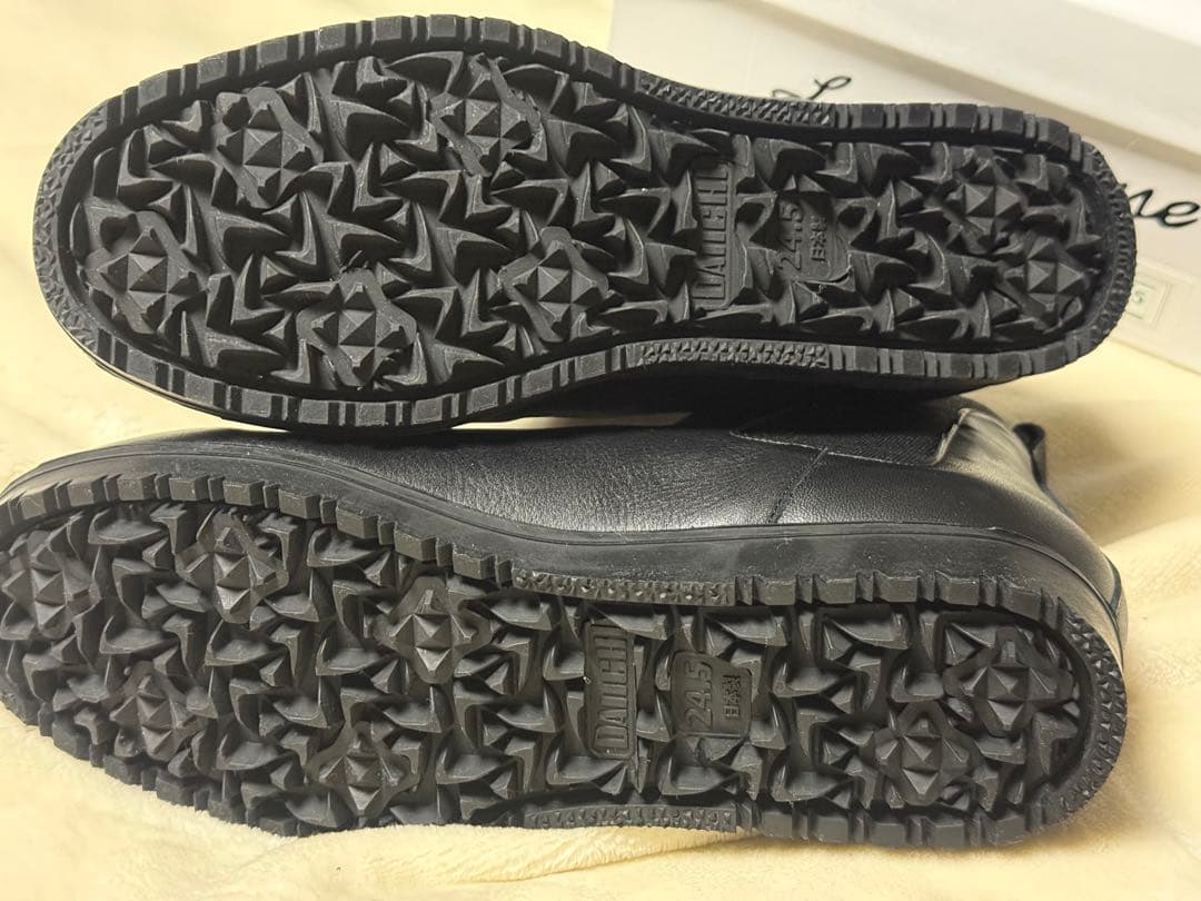 試着のみ 第一ゴム ラ・シェブリー A5630 黒 24.5cm 本革