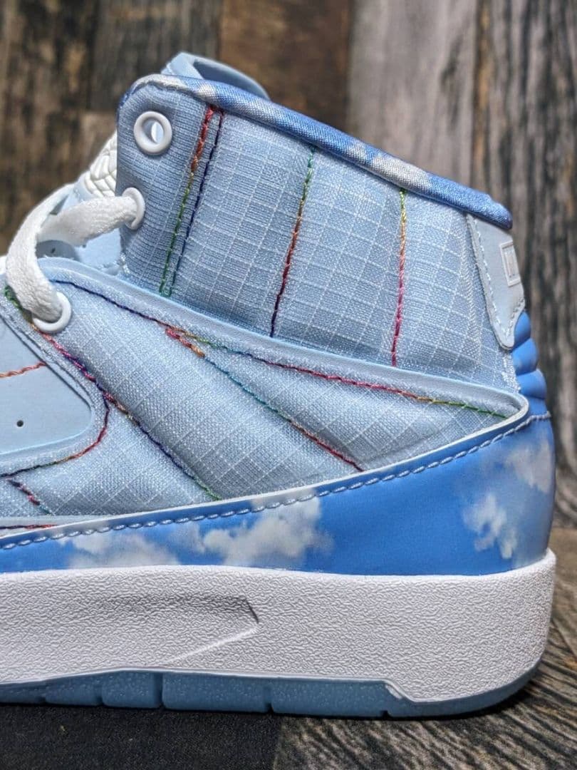 19cm ナイキ ジョーダン 2 レトロ PS Jバルヴィン 青/スカイブルー