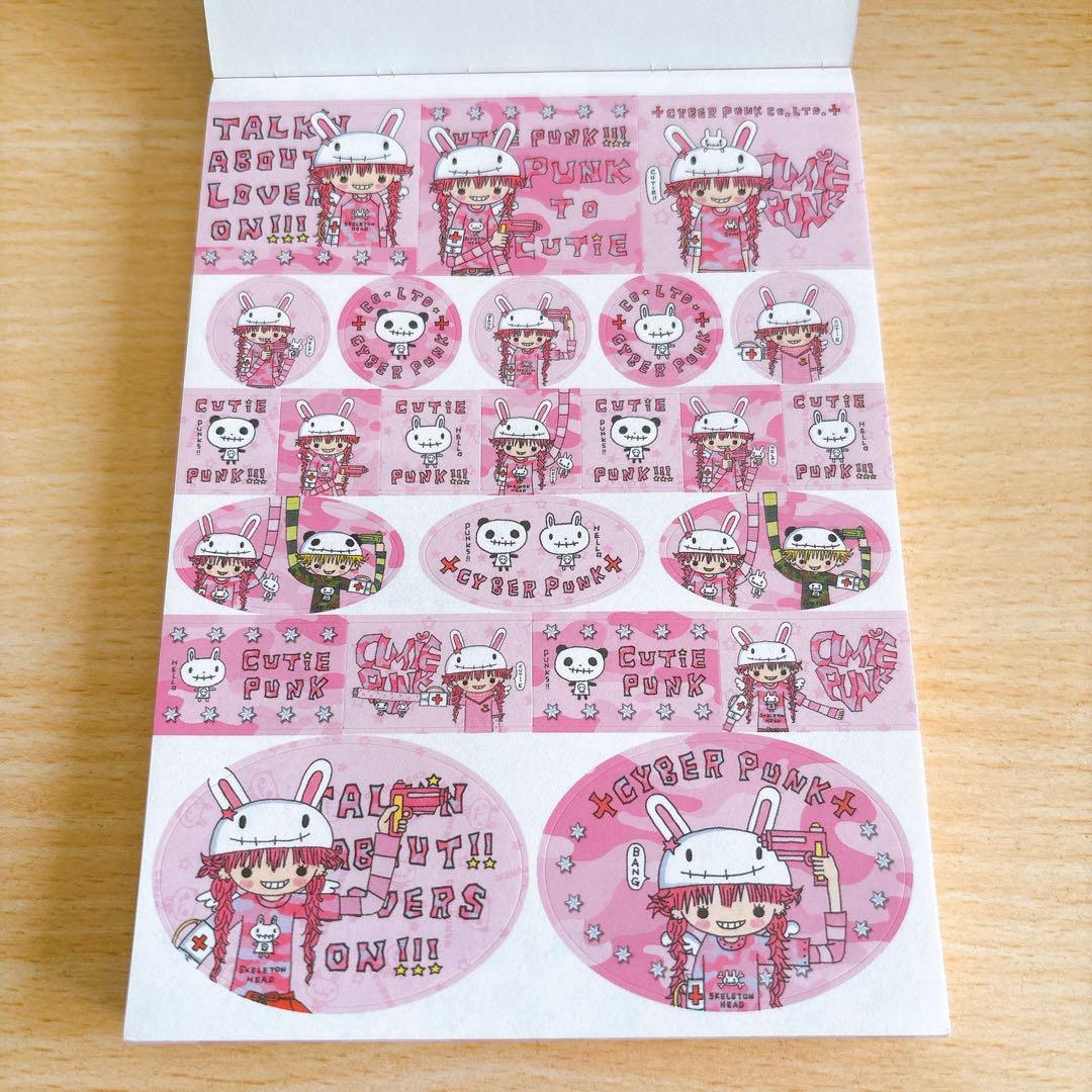 平成レトロ キャラクター メモ帳 cutie punk クーリア - メルカリ