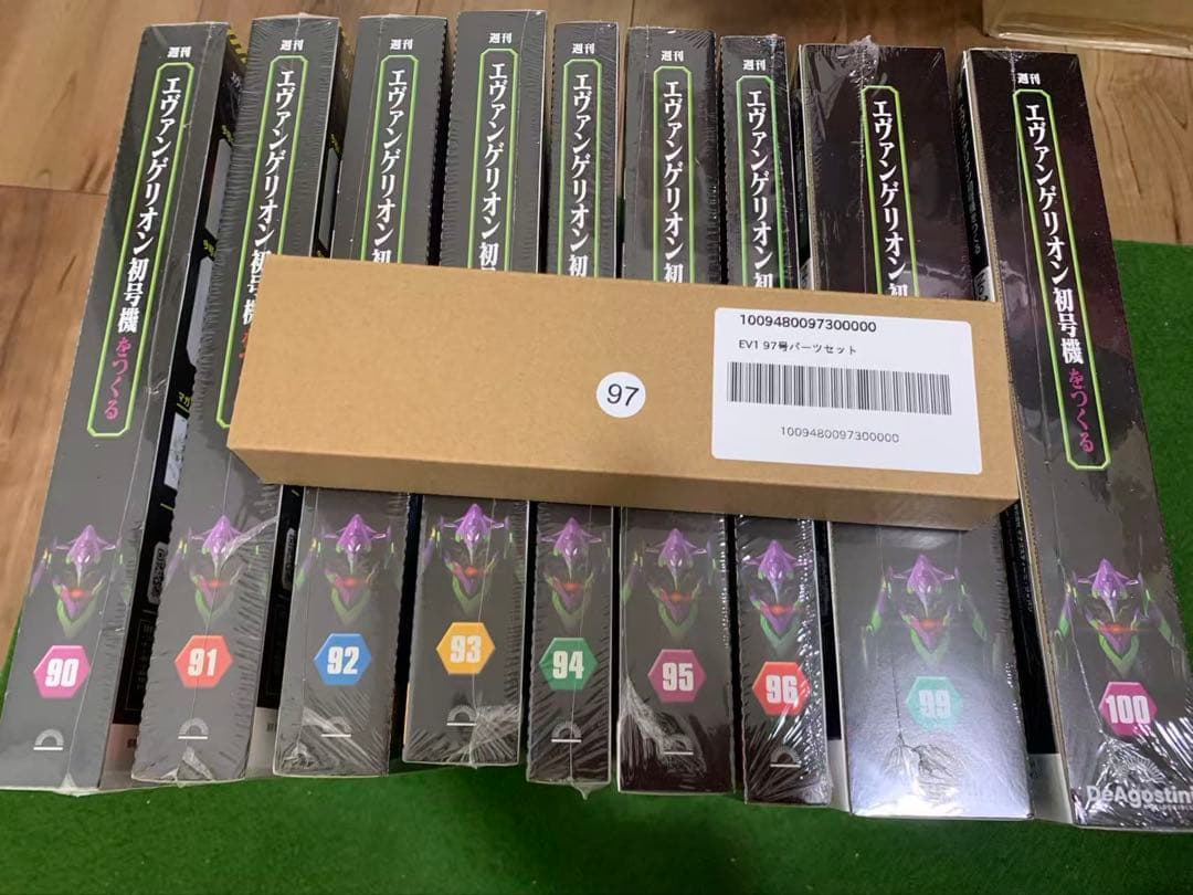 即購入⭕️ エヴァンゲリオン初号機をつくる 第90-97&99-100号　計10冊 週刊 エヴァンゲリオン初号機をつくる | デアゴスティーニ公式