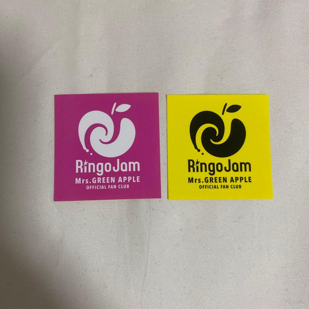 Mrs. GREEN APPLE Ringo Jam ステッカー 2枚 - メルカリ