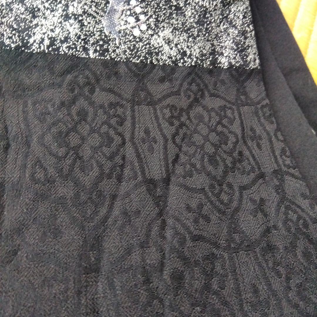 伊藤若冲 美品 正絹袋帯 月と白梅