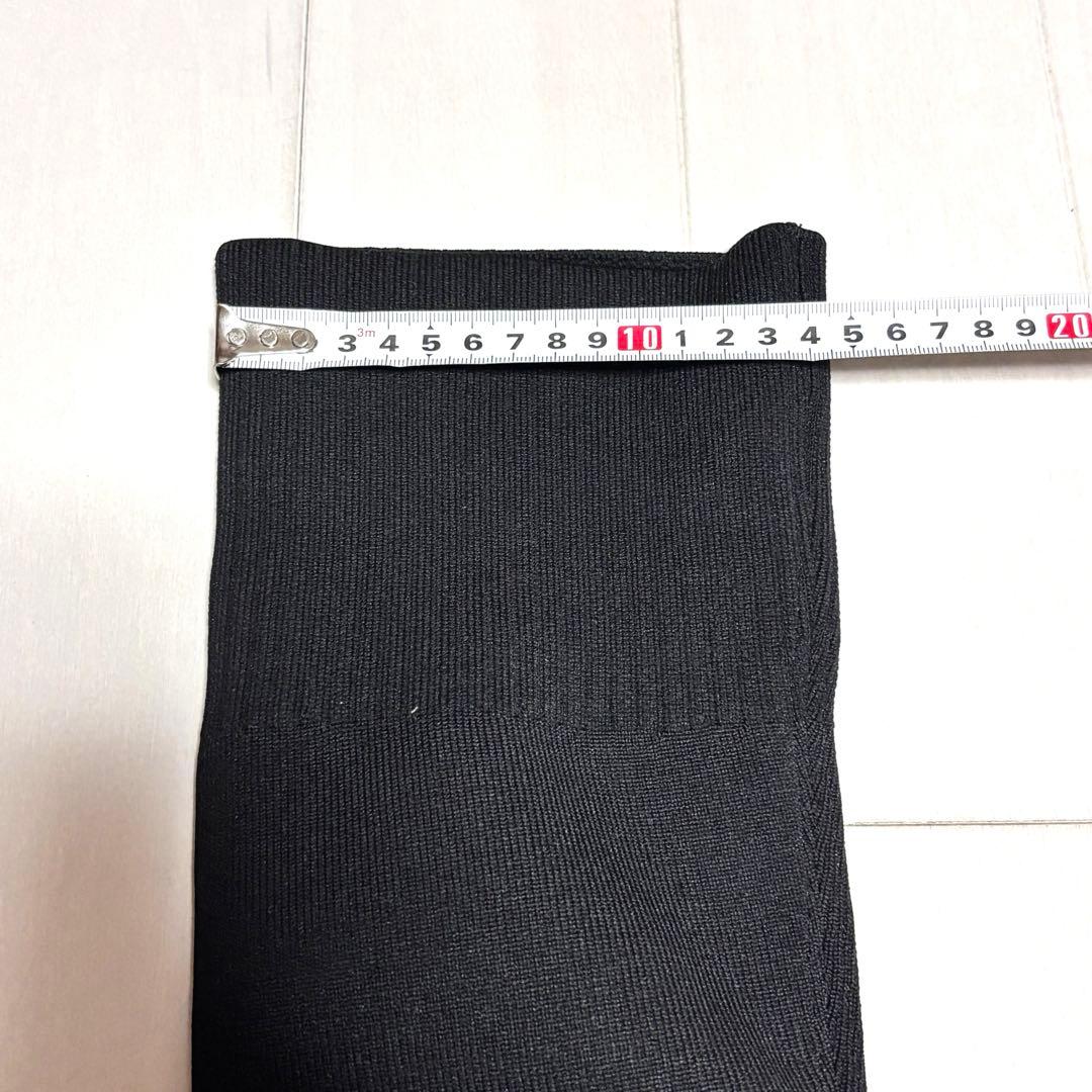 未使用品 +diana ニーハイブーツ ニット素材 撥水加工 24.5cm