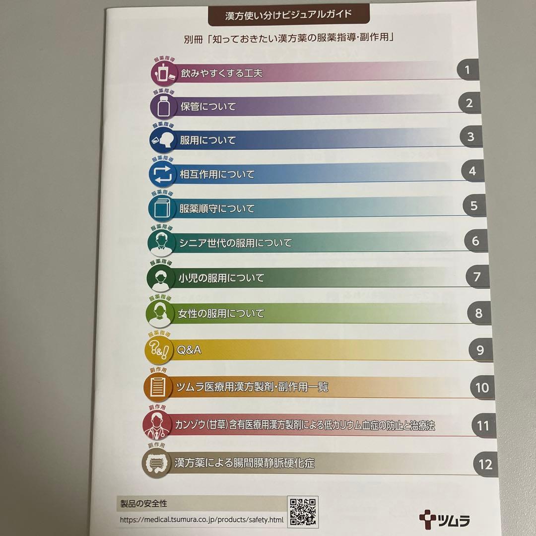 ツムラ セット 医療用漢方製剤 漢方使い分けガイド 漢方薬の服薬指導