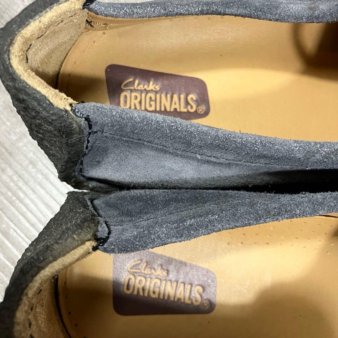 334【美品】Clarks Originalナタリー ネイビー　27.5cm