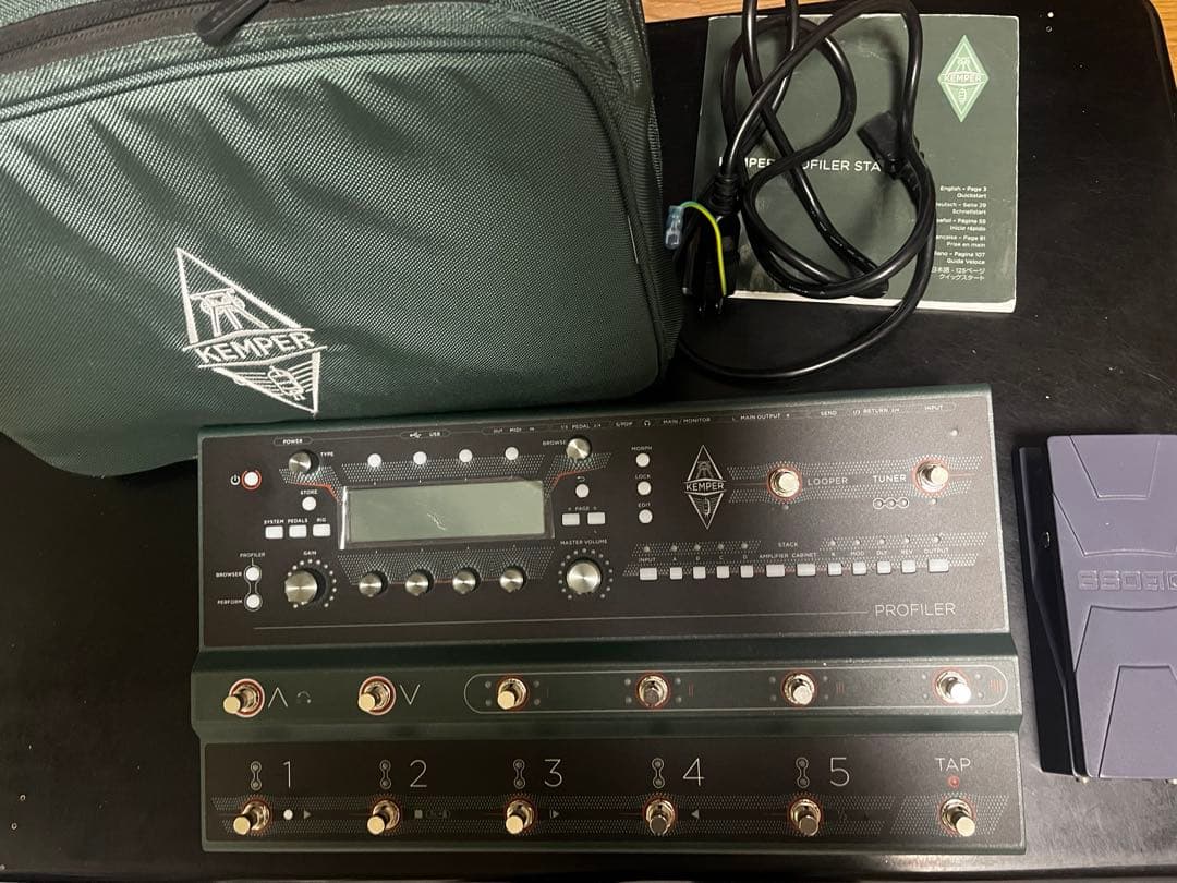 Kemper PROFILER STAGE 中古美品　BOSS EV-30付き KEMPER Profiler Stage U.PROFILER STAGE | eBay