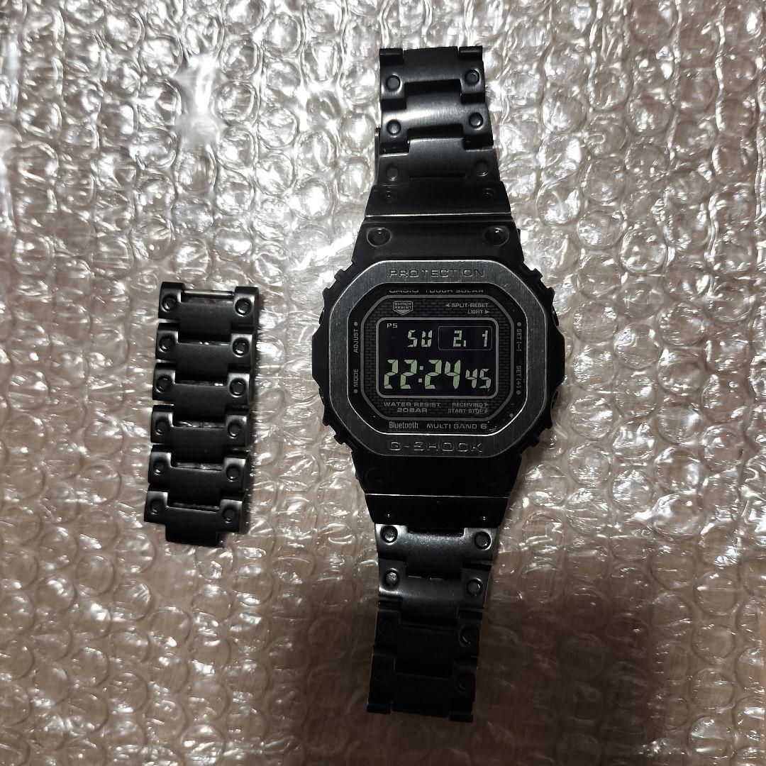 CASIO G-SHOCK GMW-B5000 電波ソーラー フルメタル G-SHOCK フルメタル レインボーカラー アクセント GMW-B5000PC-1JF