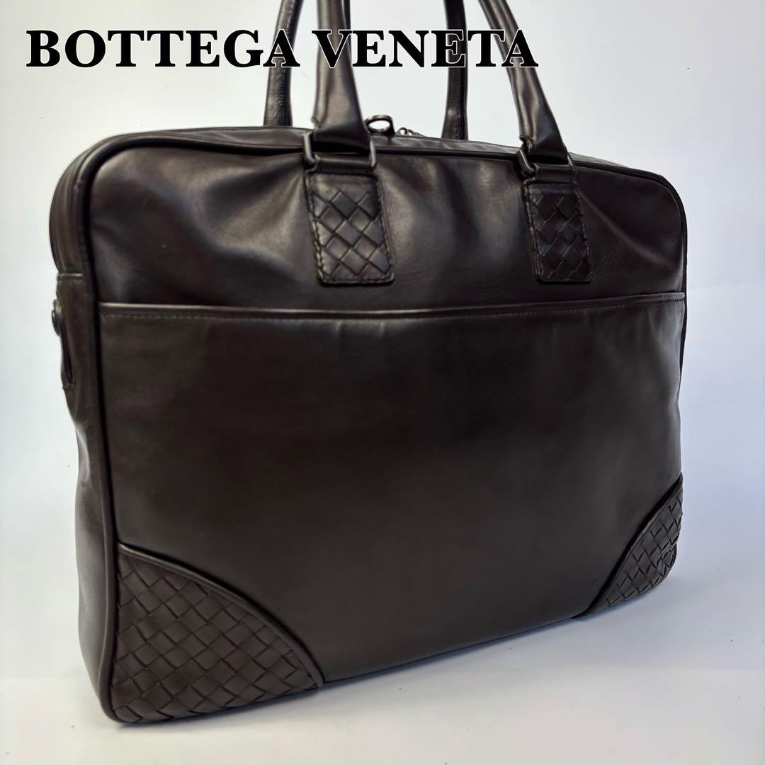 ボッテガヴェネタ　ビジネスバッグ　イントレチャート　レザー　ブラウン　A4可能 楽天市場】ボッテガ・ヴェネタ BOTTEGA VENETA イントレチャート