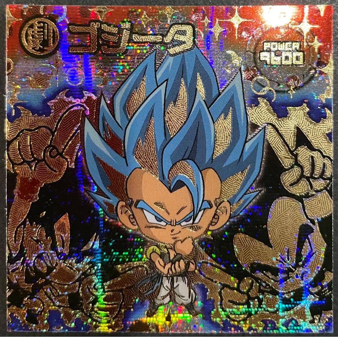 ドラゴンボール 超戦士シールウエハースZ ゴジータ ブルー W18-EX6 MR