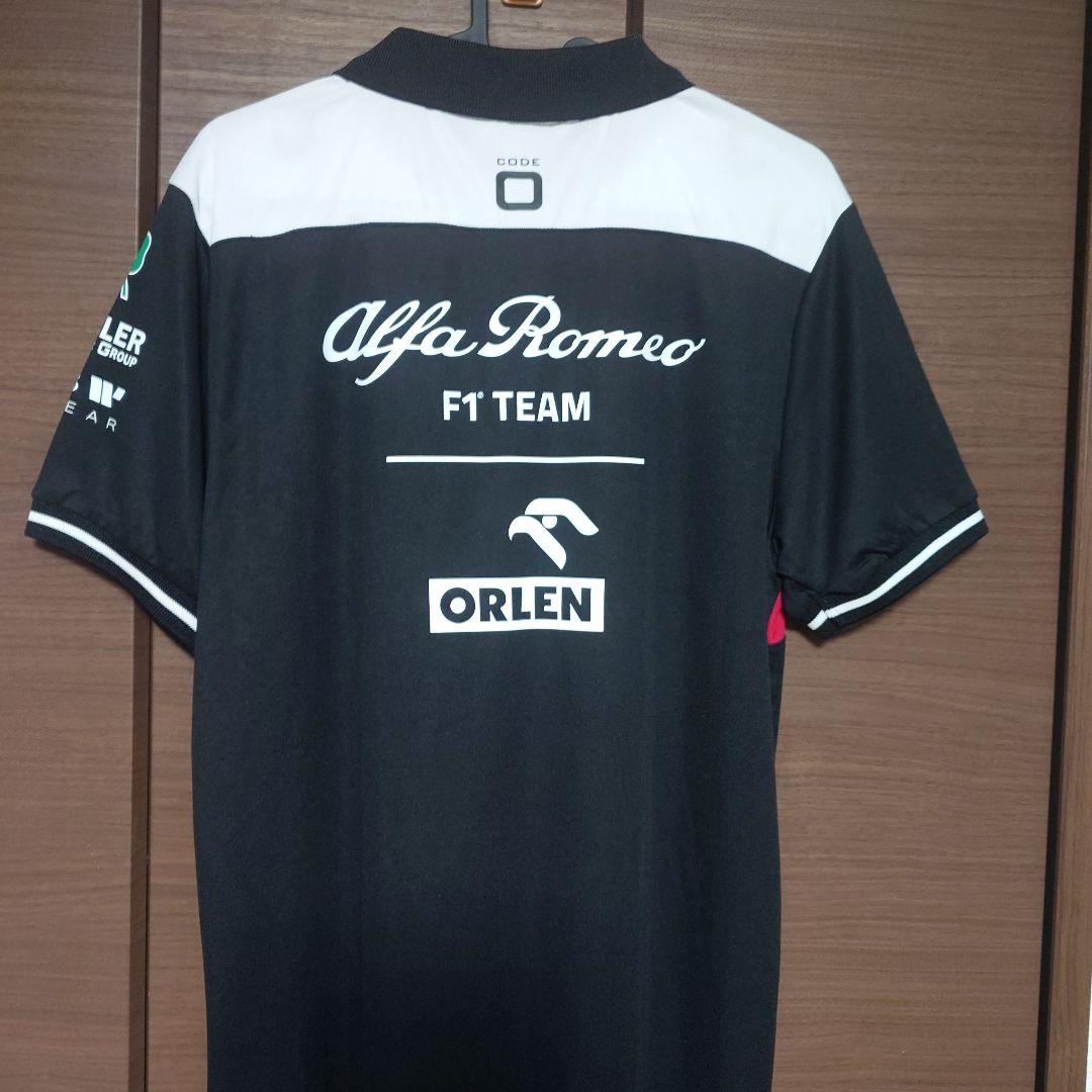 希少】F1 Alfa Romeo 周冠宇 サイン入りポロシャツ - メルカリ