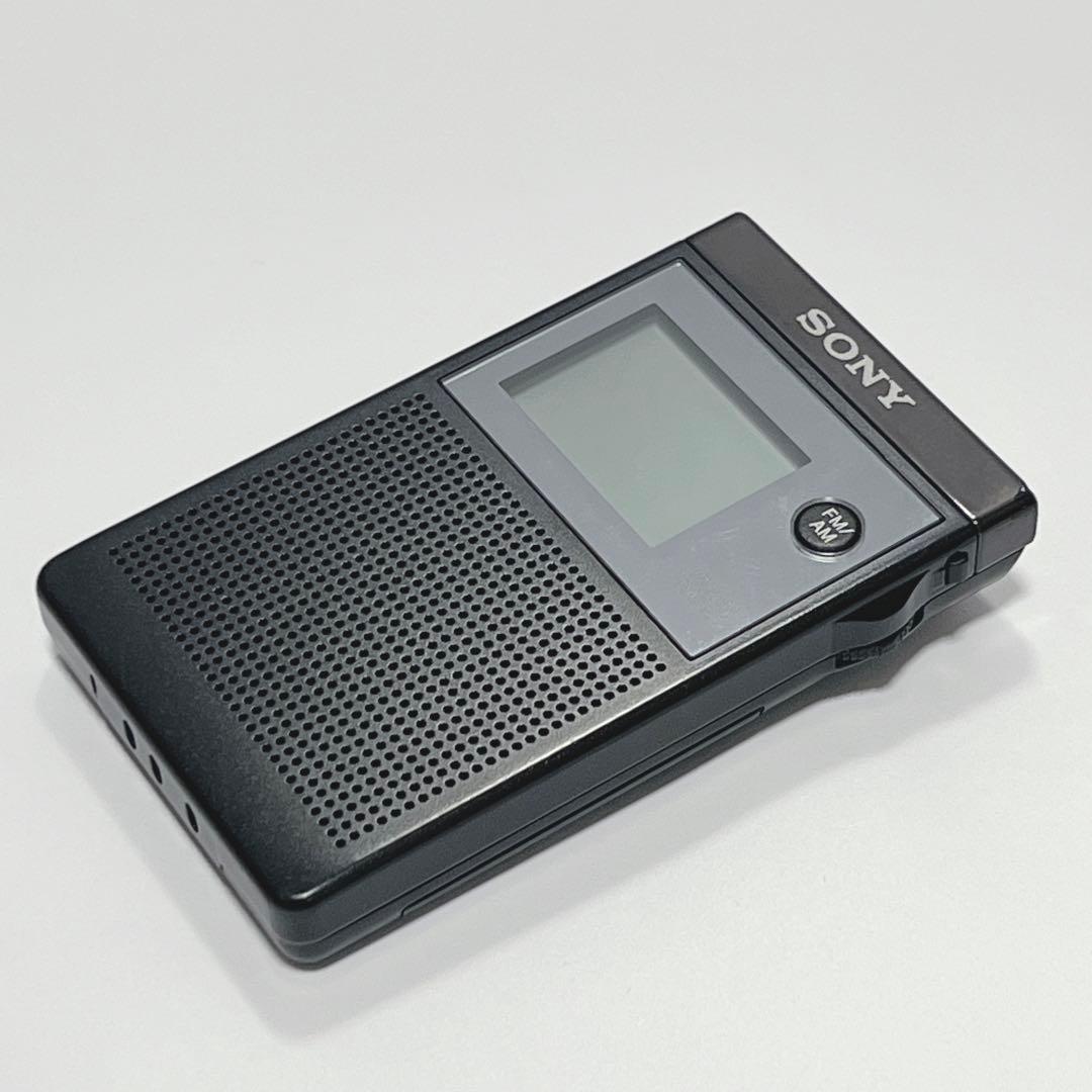 SONY ソニー ポケットラジオ SRF-R356 FM/AM ポータブルラジオ - メルカリ