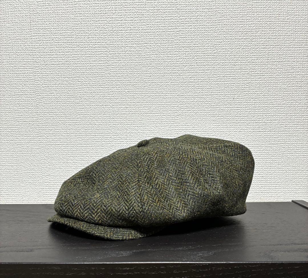 THE H.W.DOG&CO PEAKY CAP OLIVE キャスケット 38