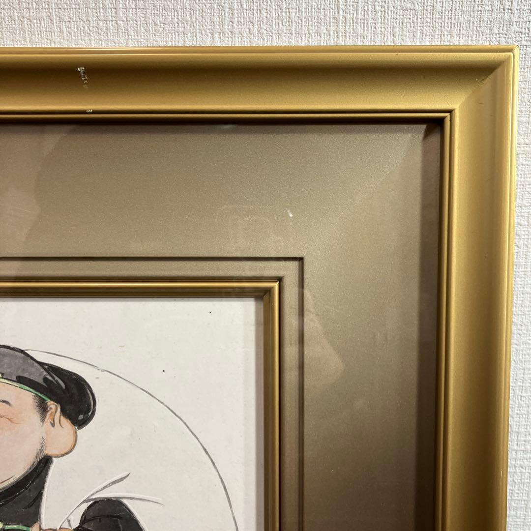 水墨淡彩 松川藤華「大黒天」新潟県三条市出身物故作家 - メルカリ