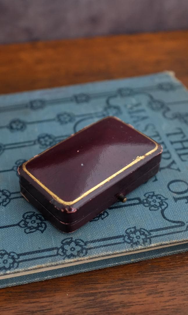 イギリスアンティークブローチケース＊英国アンティークボックス